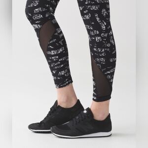 Lululemon Inspire Tight Mesh‎ Leggings Size 6 Yoga Workout Gym Leggings